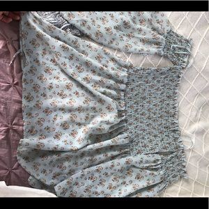 Dreamy off the shoulder summer top.